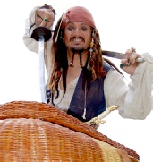 sword basket illusion the flaming voodoo basket of doom