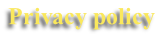 Privacy policy